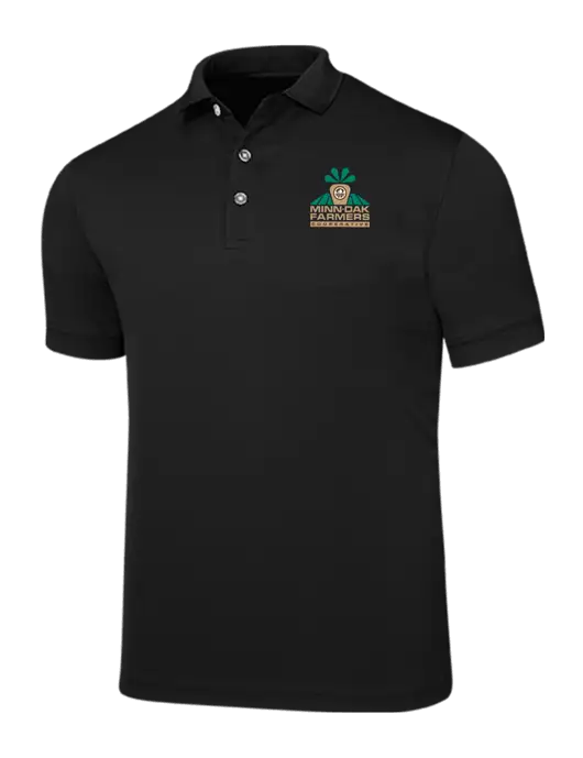 Callaway Ottoman Black Polo w/Minn-Dak Farmers Cooperative Logo