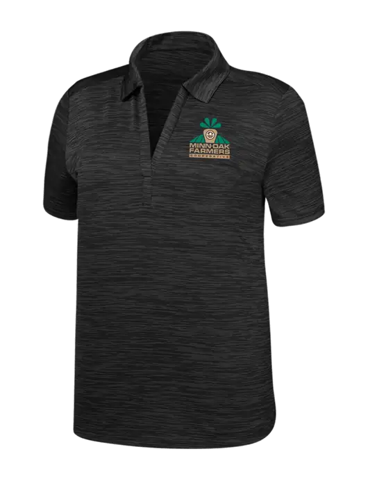 Callaway Womens Black Broken Stripe w/Minn-Dak Farmers Cooperative Logo