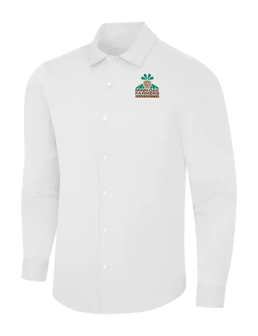 White City Stretch Shirt w/Minn-Dak Farmers Cooperative Logo