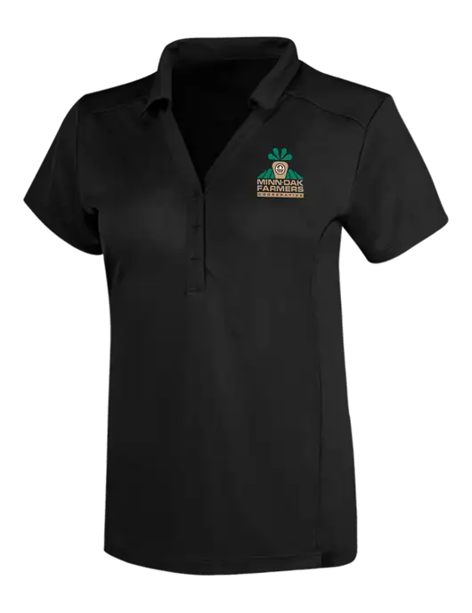 OGIO Blacktop Womens Framework Polo w/Minn-Dak Farmers Cooperative Logo