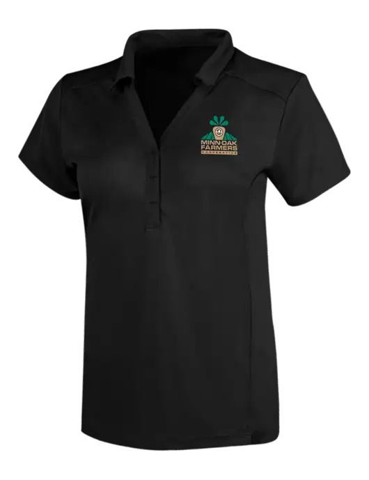 OGIO Blacktop Womens Framework Polo w/Minn-Dak Farmers Cooperative Logo