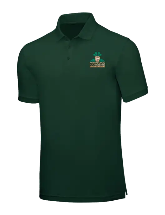 Dark Green Core Classic Pique w/Minn-Dak Farmers Cooperative Logo
