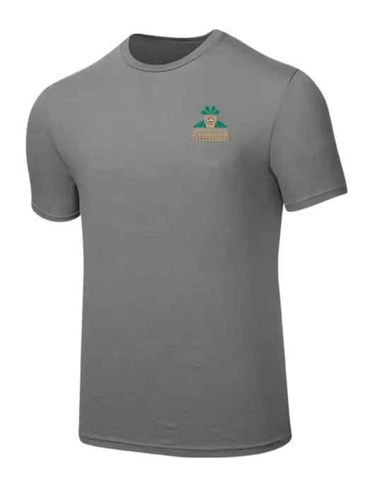 Seriously Soft Medium Grey T-Shirt w/Minn-Dak Farmers Cooperative Logo