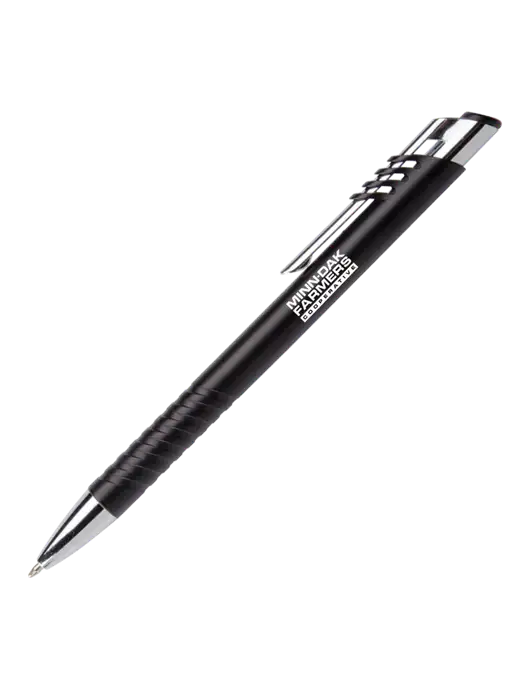 Schirhart Black Pen - Black Ink w/Minn-Dak Farmers Cooperative Logo