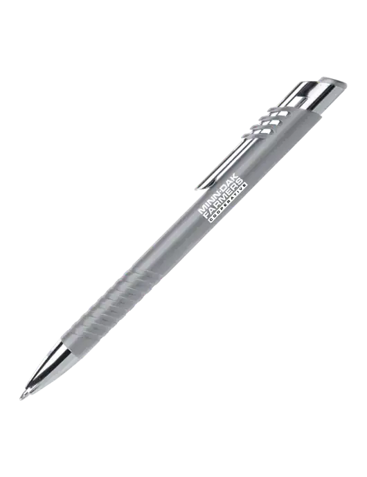 Schirhart Grey Pen - Black Ink w/Minn-Dak Farmers Cooperative Logo