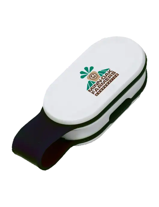 Magna Clip Black Personal Safety Light w/Minn-Dak Farmers Cooperative Logo