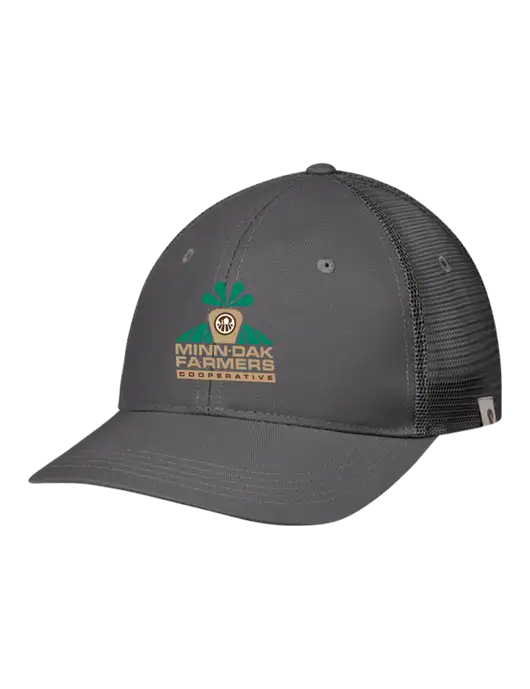 Carhartt Dark Grey Trucker Rugged Pro Series Cap w/Minn-Dak Farmers Cooperative Logo