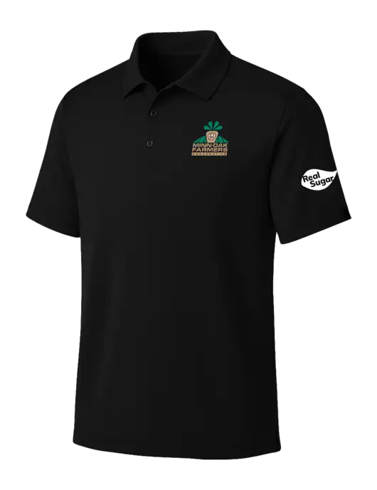 OGIO Blacktop Framework Polo w/Minn-Dak Farmers Cooperative Logo, Real Sugar Logo